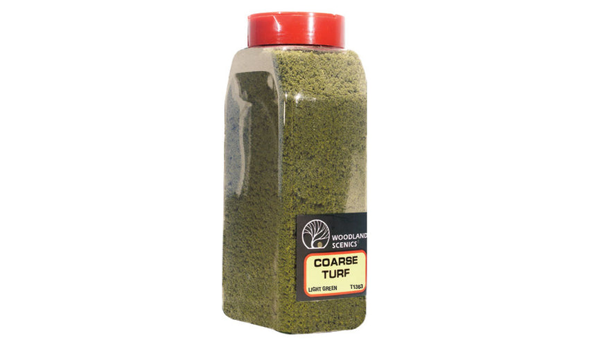 Woodland Scenic: Coarse Turf Light Green Shaker
