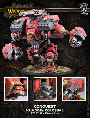 Miniatures, Warmachine: Khador – Conquest Colossal