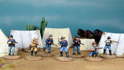 Miniatures, Dead Man's Hand - 7th Cavalry