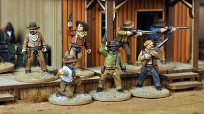 Miniatures, Dead Man's Hand - Cowboys