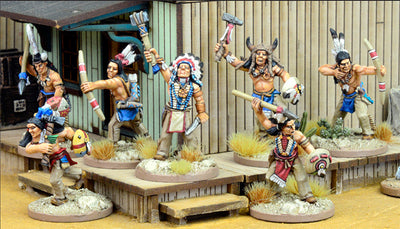 Miniatures, Dead Man's Hand - Plain Indians