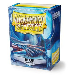 Dragon Shield: Matte Blue 100 Pack