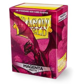Accessories, Dragon Shield: Matte Magenta 100 Pack
