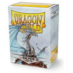 Dragon Shield: Matte Silver 100 Pack