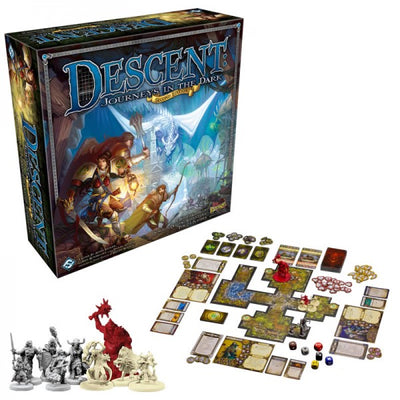 Cooperative Games, Descent: Journeys in the Dark