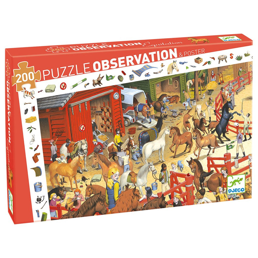 Horse Riding Observation Puzzle - 200pc
