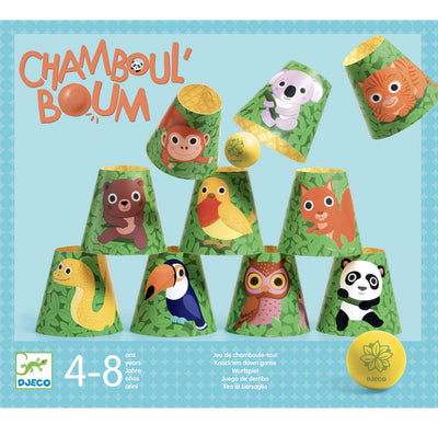 Kids Games, Knock-Em-Over Game - Chamboul Tout!