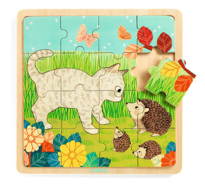 Kid's Jigsaws, Summer Garden - 16pc