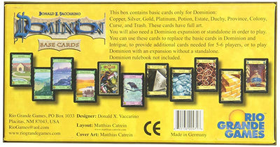 Deckbuilding Games, Dominion: Base Cards