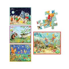 Eeboo Mini Puzzles 36PC - 4 Options Available!