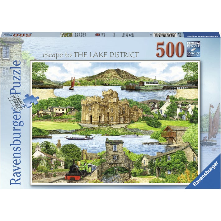 Escape to The Lake District of Cumbria - 500pc