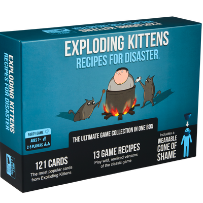 Card Games, Exploding Kittens: Recipes for Disaster