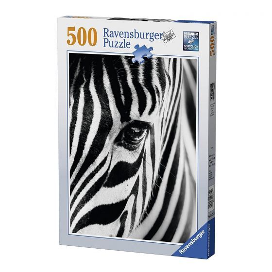 Zebra Face to Face - 500pc