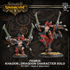 Warmachine: Khador Dragoon Character Solo - Fenris