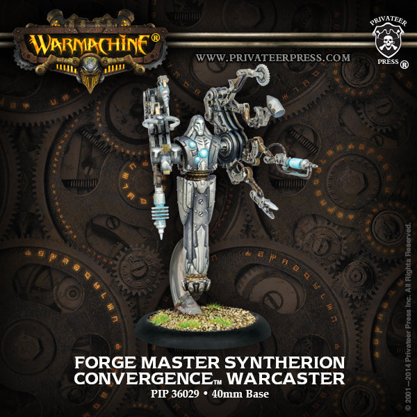 Warmachine: Convergence of Cyriss – Forge Master Syntherion Warcaster