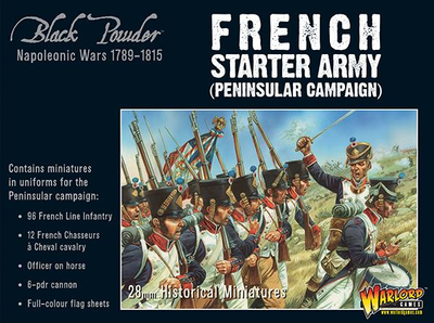 Miniatures, Black Powder: Napoleonic French Starter Army Peninsular Campaign)