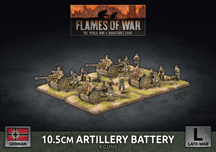Flames of War: 10.5cm Artillery Battery