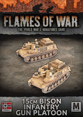 Flames of War: 15cm Bison Gun Platoon
