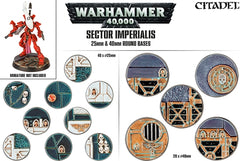 Sector Imperialis 25+40mm Bases