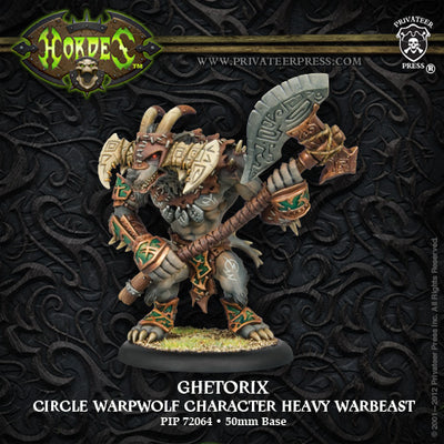 All Products, Hordes: Circle Orboros – Ghetorix Heavy Warbeast Upgrade Kit