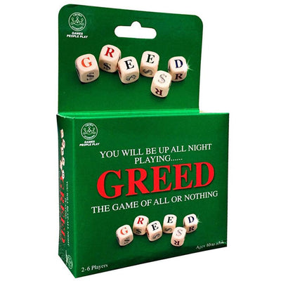 Home page, Greed Dice Game