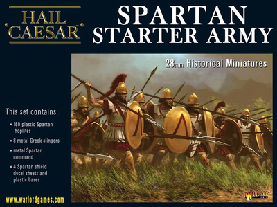Miniatures, Hail Caeser: Spartan Starter army