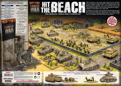 Miniatures, Flames of War: Hit the Beach Army Set