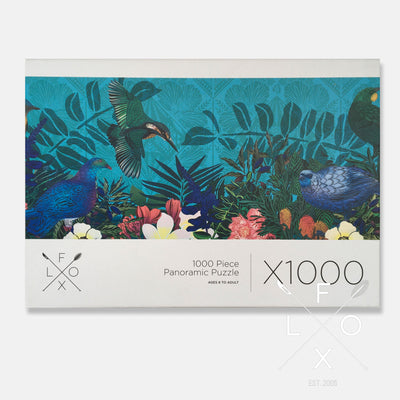 NZ Made & Created Games, Flox Kikorangi NZ Panorama - 1000pc