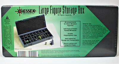 Accessories, Chessex Large Figure Case - 40 Figure Capacity