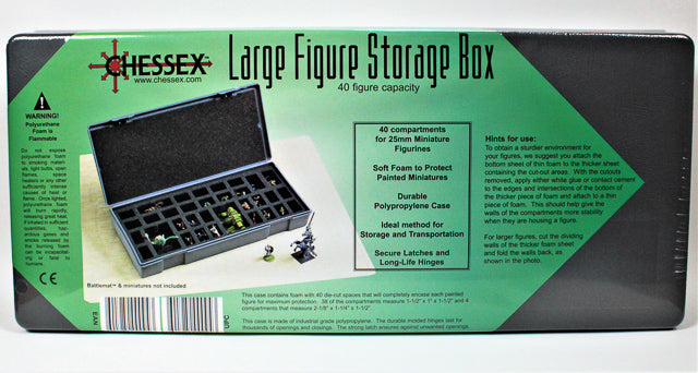 Chessex Large Figure Case - 40 Figure Capacity
