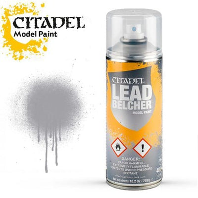 Hobby Paint, Spray: Leadbelcher