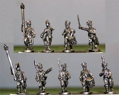 Miniatures, Napoleonic - French Line Command Full Dress