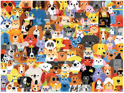 Kid's Jigsaws, Lots of Dogs - 500pc