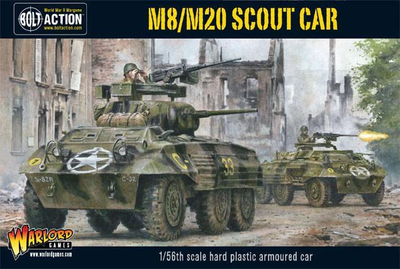 Miniatures, Bolt Action: M8/M20 Greyhound Scout Car