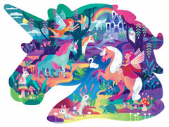 Shiny Shaped: Magical Unicorn Forest - 100pc
