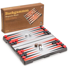 Magnetic Backgammon Set - 10 Inch