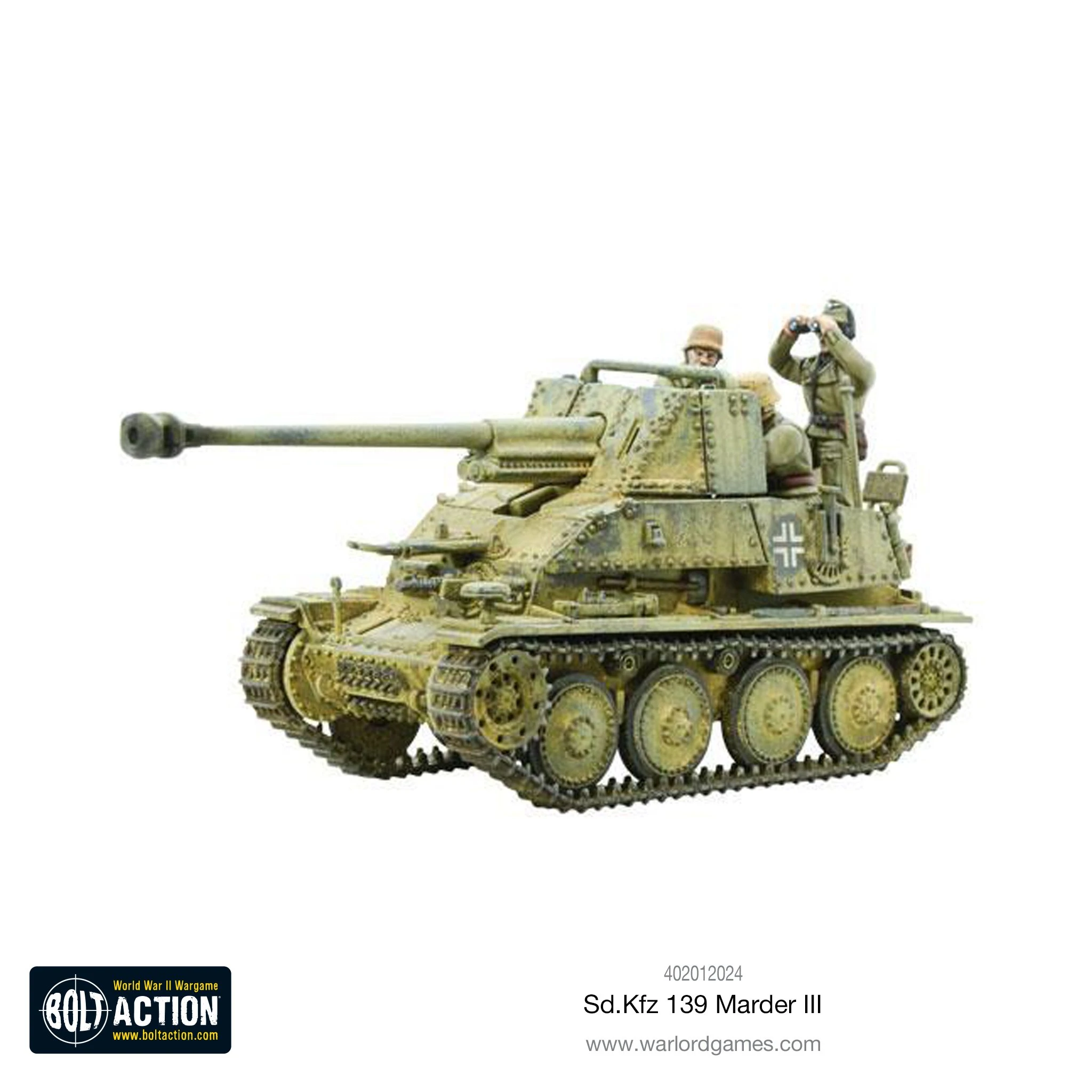 Bolt Action: SD KFZ 139 MARDER III TANK – Game Centre Nz