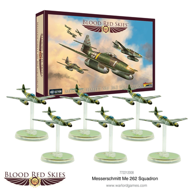 Miniatures, Blood Red Skies: Messerschmitt Me 262 squadron