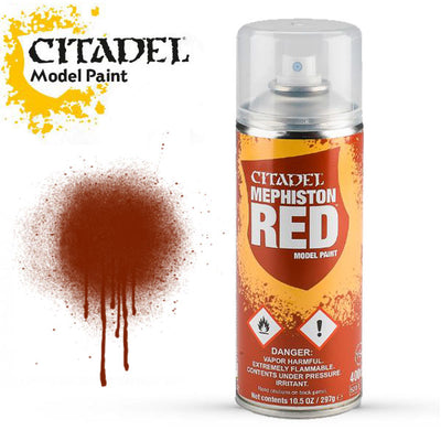 Hobby Paint, Spray: Mephiston Red