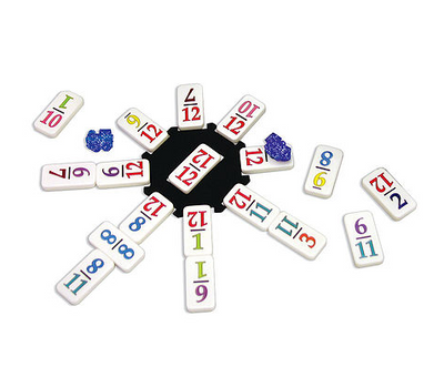 Traditional Games, Mexican Train Dominoes - To Go! Edition