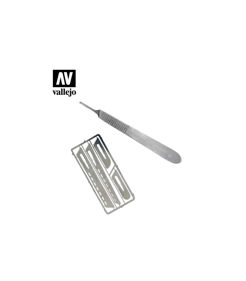 Vallejo: Modeling Saw Set with 4 Scalpels