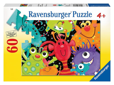 Kid's Jigsaws, Monster Buddies - 60pc