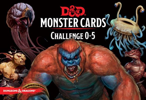 D&D: Monster Challenge Cards 0-5