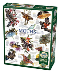 Moth Collection 1000PC Cobble Hill