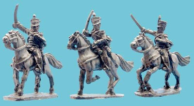 Miniatures, British Light Dragoon - Charging in Shako