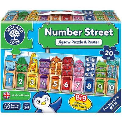 Kid's Jigsaws, Number Street Jigsaw