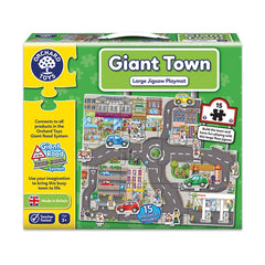 Giant Town Large Jigsaw Playmat