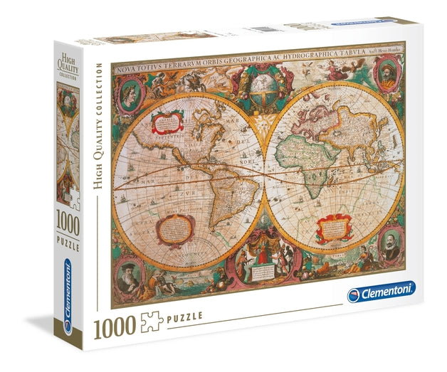 Old Map - 1000pc