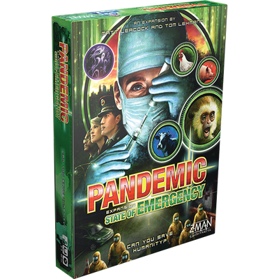 Board Games, Pandemic: State of Emergency Expansion