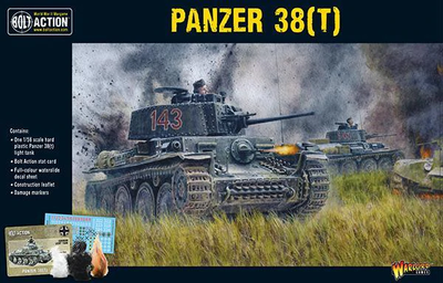Miniatures, Bolt Action: Panzer 38t)